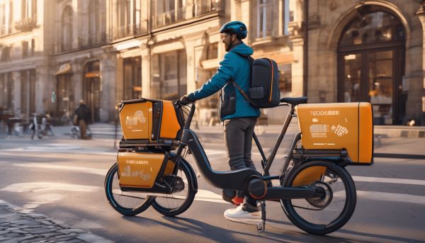Une activité d’indépendant : livreur Uber Eats en micro-entreprise